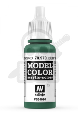 Vallejo 70970 Model Color 17 ml Deep Green