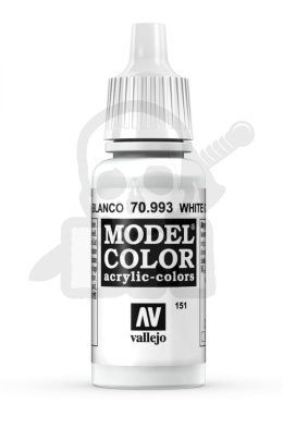 Vallejo 70993 Model Color 17 ml White Grey