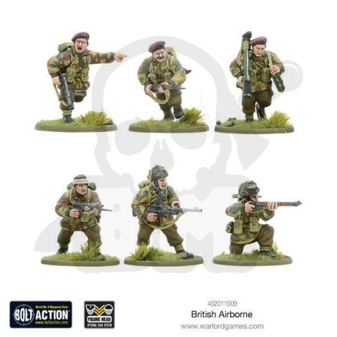 BOLT ACTION British Airborne 6 szt.