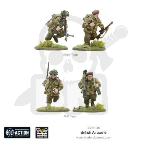 BOLT ACTION British Airborne 6 szt.