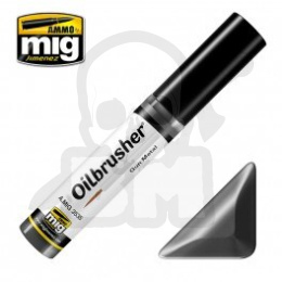 Ammo Mig 3335 Oilbrusher Gun Metal 10ml