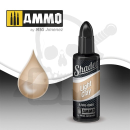 Ammo Mig 0869 Farba cieniująca Light Clay Shader
