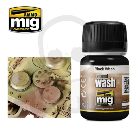 Ammo Mig 1011 Wash Black 35ml