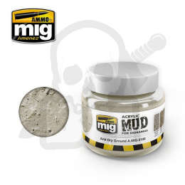 Ammo Mig 2100 Acrylic Mud Arid Dry Ground 250ml