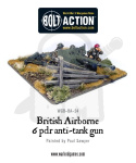 BOLT ACTION British Para 6 Pounder ATG + Crew