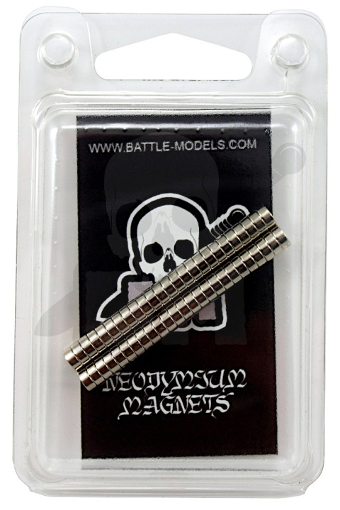 Magnesy neodymowe 5x2mm N38 50 szt.