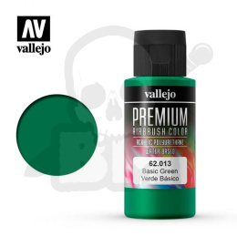 Vallejo 62013 Premium Airbrush Color 60ml Basic Green