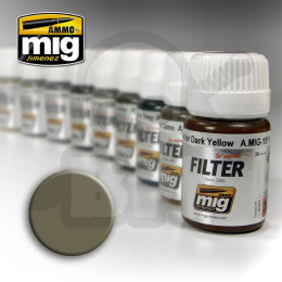 Ammo Mig 1507 Filter Tan For Yellow Green