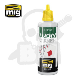 Ammo Mig 2053 Glossy Lucky Varnish lakier 60ml