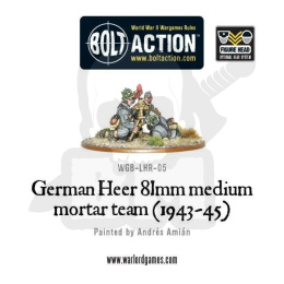 German Heer Medium Mortar team 1943-45