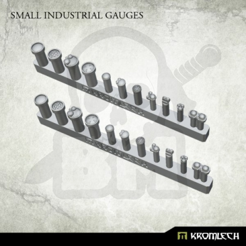 Small Industrial Gauges - 22 szt. wskaźniki przemysłowe