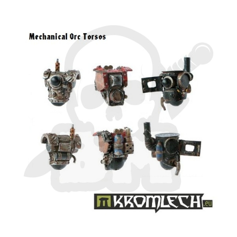 Mechanical Orc Torsos - 6 szt. ork orki torsy