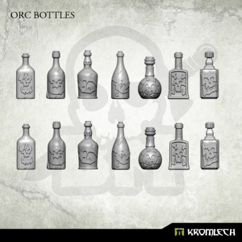 Orc Bottles - 14 szt. butelki orków