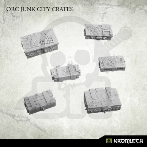 Orc Junk City Crates - 6 szt.