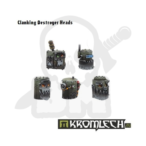Clanking Destroyer Heads - 10 szt. ork orki