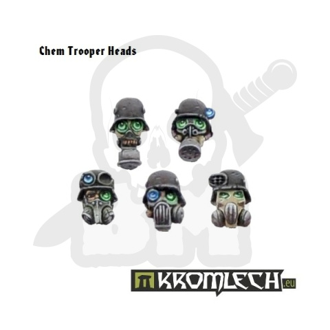 Chem Trooper Heads - 10 szt. humans ludzie