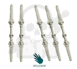 Podwójne piły SF Space Knights Marines Doublesaw Weapons 5 szt.