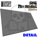Rolling Pin Sett Pavement 15mm wałek do odciskania tekstur