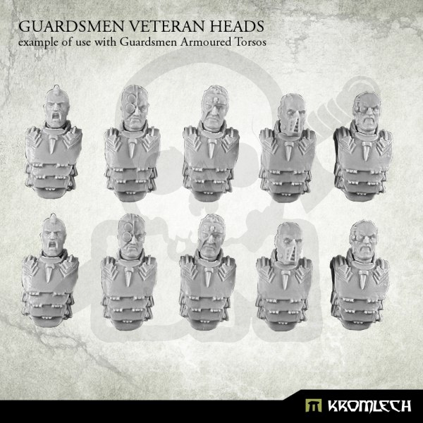 Guardsmen Veteran Heads
