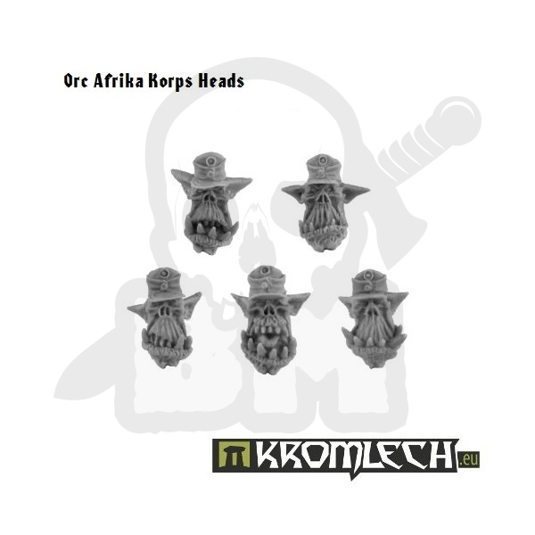 Orc Afrika Korps Heads