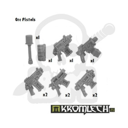 Orc Pistols (8 + grenade and shoulder pad)