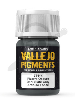 Vallejo 73114 Pigment 35 ml Dark Slate Grey