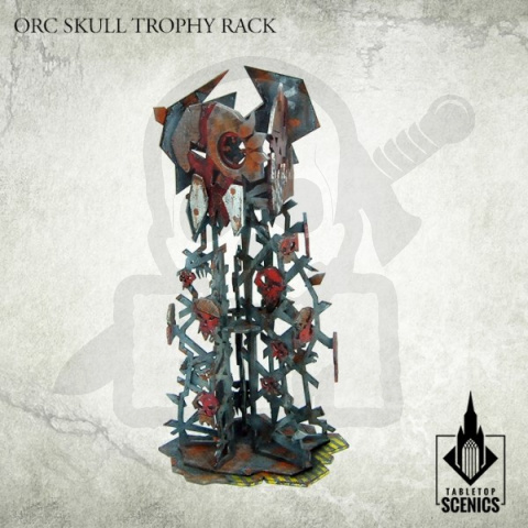 Orc Skull Trophy Rack - wieża ork orki