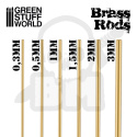 Green Stuff Pinning Brass Rods 0,3mm pręt 5szt