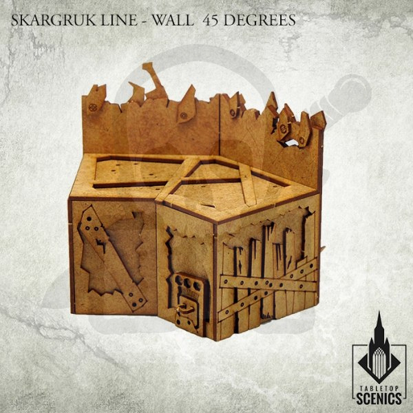 Skargruk Line – Wall 45 degrees