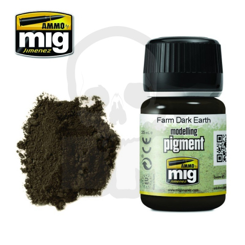 Ammo Mig 3027 Pigment Farm Dark Earth 35ml pigments