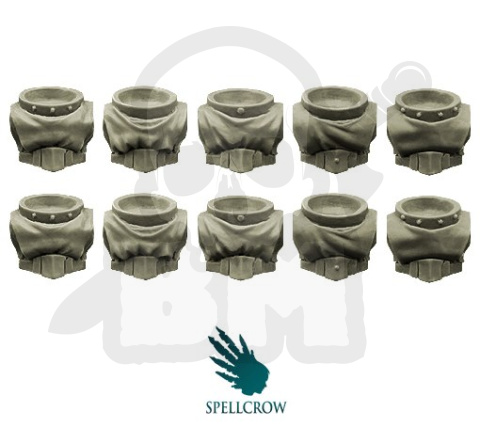 Korpusy Kosmicznych Rycerzy z szatą torsy 10 szt. Space Knights Torsos with a Tabards Marines