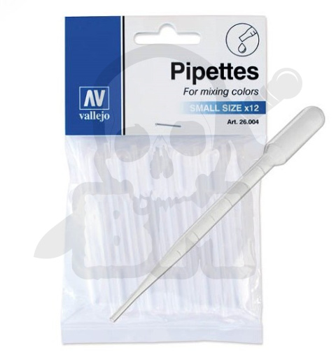 Vallejo 26004 Pipeta mała 1ml pipety 12 szt.