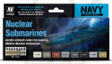 Vallejo 71611 Zestaw Model Air 8 farb - Navy Nuclear Submarines