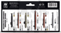 Vallejo 71611 Zestaw Model Air 8 farb - Navy Nuclear Submarines