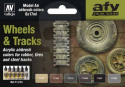 Vallejo 71213 Zestaw Model Air 6 farb - Wheels & Tracks