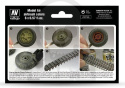 Vallejo 71213 Zestaw Model Air 6 farb - Wheels & Tracks