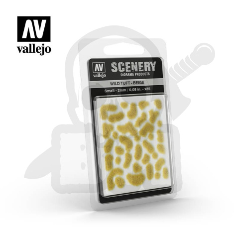 Vallejo SC403 Wild Tuft - Beige 2mm