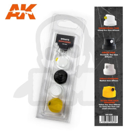 AK Interactive AK1028 Spray Difussers Set 1