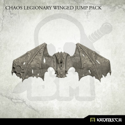 Chaos Legionary Winged Jump Pack - 5 szt. skokowe plecaki Space Marines Chaosu