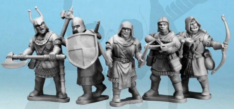 Frostgrave Knights - rycerze - 10 szt.