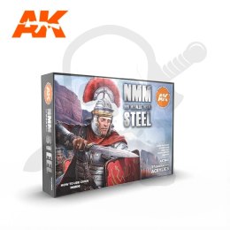 AK Interactive AK11601 Non Metallic Metal: Steel Set