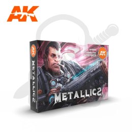 AK Interactive AK11608 Metallics Colors Set