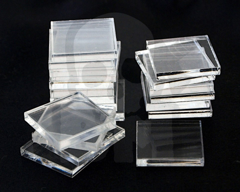 Acrylic Bases Clear 20x20 mm podstawki pod figurki 20 szt.