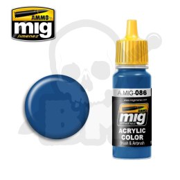 Ammo Mig 0086 Farba akrylowa Blue (Ral 5019) 17ml