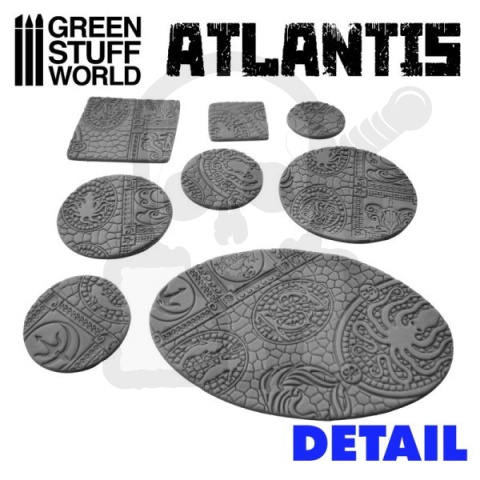 Atlantis Rolling Pin wałek do odciskania tekstur