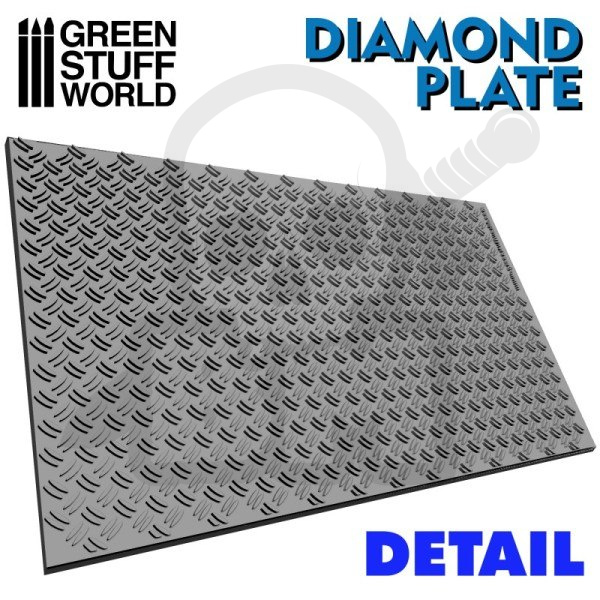 Diamond Plate Rolling Pin