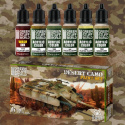 Green Stuff Paint Set - Desert Camo - farby 6x 17ml