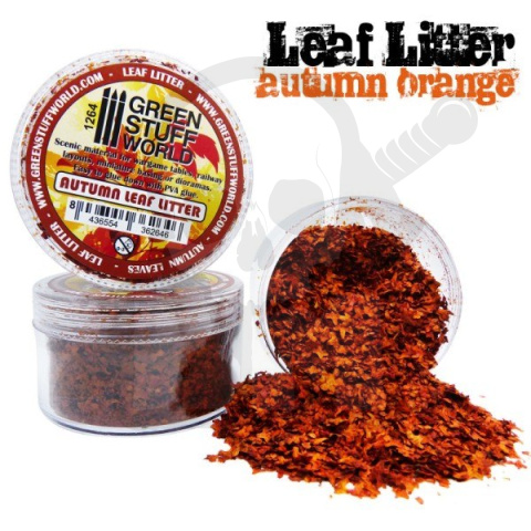 Leaf Litter - Autumn Orange - liście 10 g.