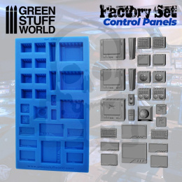 Silicone Molds - Control Panels formy silikonowe