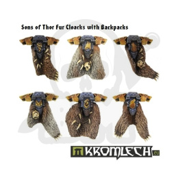 Sons of Thor Fur Cloaks with Backpacks